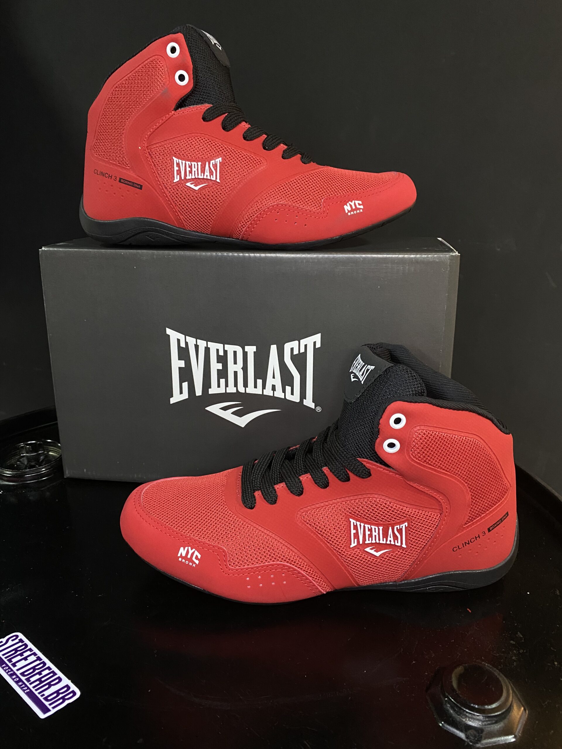 Bota everlast fashion vermelha