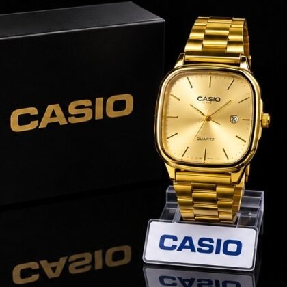 Relógio Casio Europe Dourado