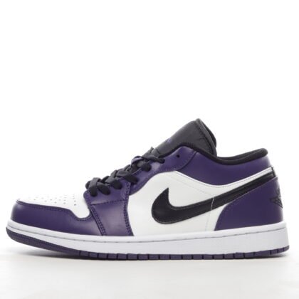 Jordan 1 Low "COURT PURPLE WHITE"