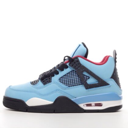 Jordan 4 Retro X Travis Scott "CACTUS JACK BLUE"