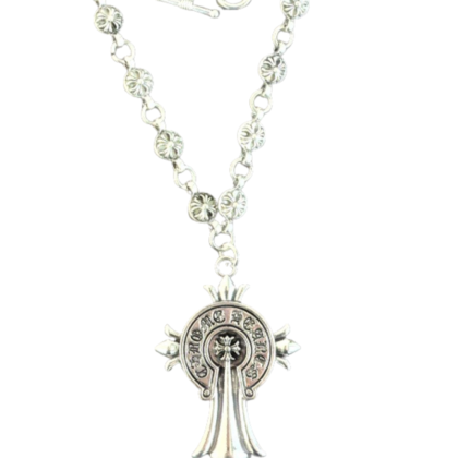 Colar Chrome Hearts Pingente Silver Dagger