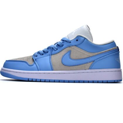 Jordan 1 Low WHITE BLUE GRAY