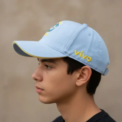Boné do Brasil Patrocinadores - Azul Aço