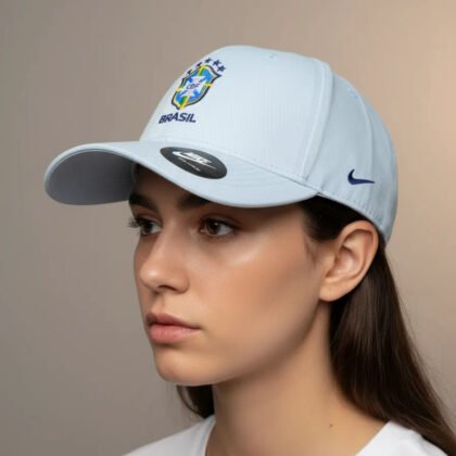 Boné do Brasil - Azul Aço