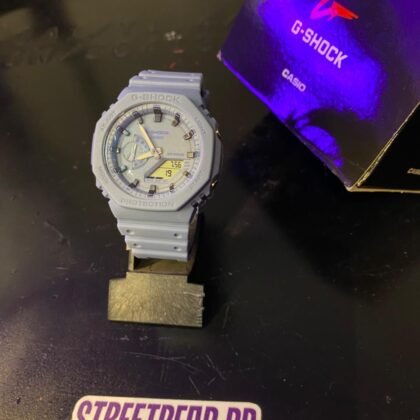 Relógio Casio G-Shock GA-2100 Azul Claro