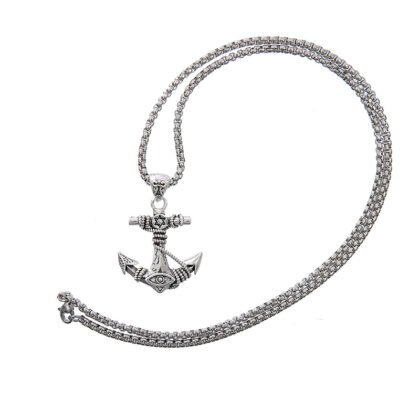 Colar Chrome Hearts Pingente Fine Stylish Anchor