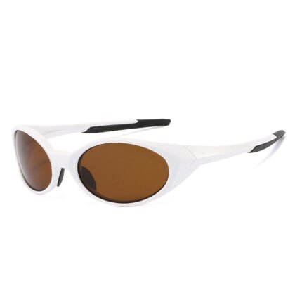 Óculos Eye Jacket Redux Branco lente Marrom