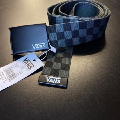 Cinto Vans Deppster II Cinza/Preto