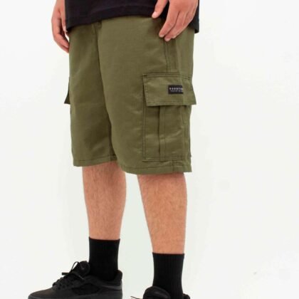 Bermuda Rip Stop Cargo Good Times Verde Musgo