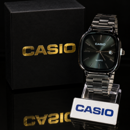 Relógio Casio Vintage Europe Prata/preto