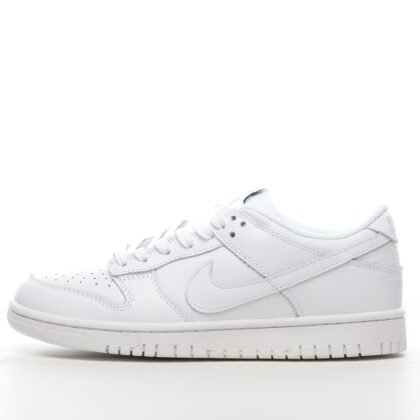 Dunk Low "TRIPLE WHITE"