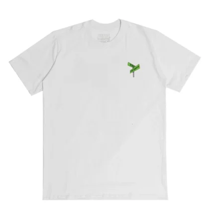 Camiseta Fire Street Sign Branca