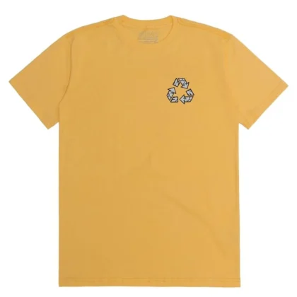 Camiseta Básica Fire Triangle Still Class Amarela