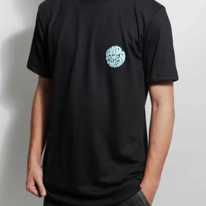 Camiseta Essential Ahead Good Times Preta