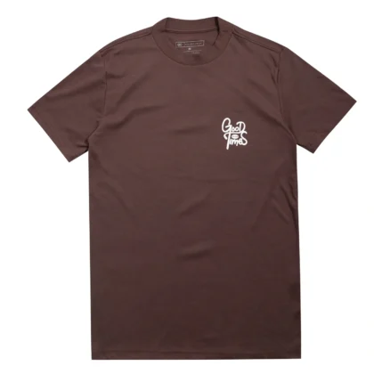 Camiseta Essential Brand Good Times Marrom