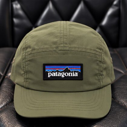 Boné Patagônia 5panel Verde militar