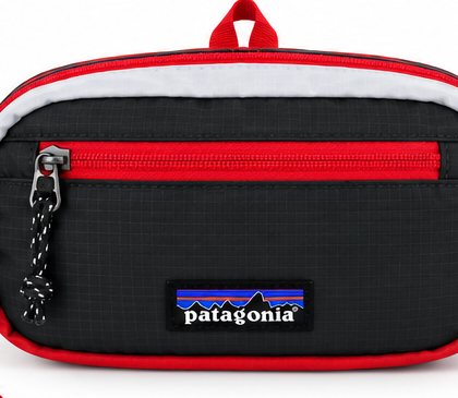 Pochete_PATAGONIA_Vermelha/azul marinho
