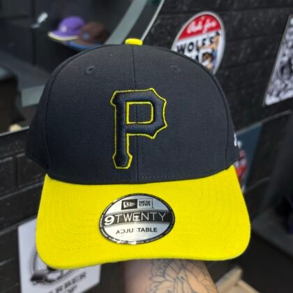 Boné Player Pittsburgh Pirates New Era Black and Yellow