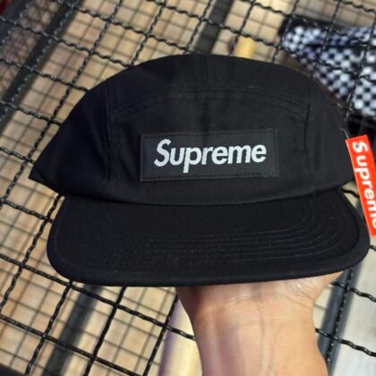 Boné Supreme Denim Camp Black