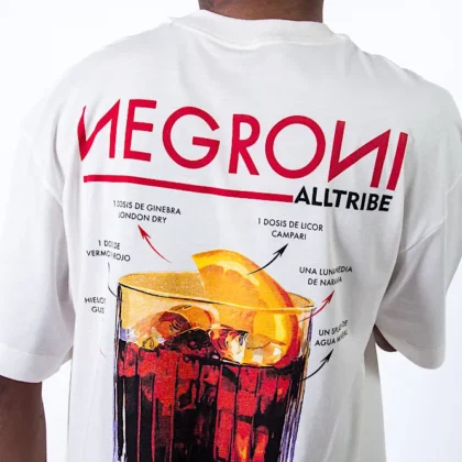 Camiseta All Tribe Oversized Negroni Off White